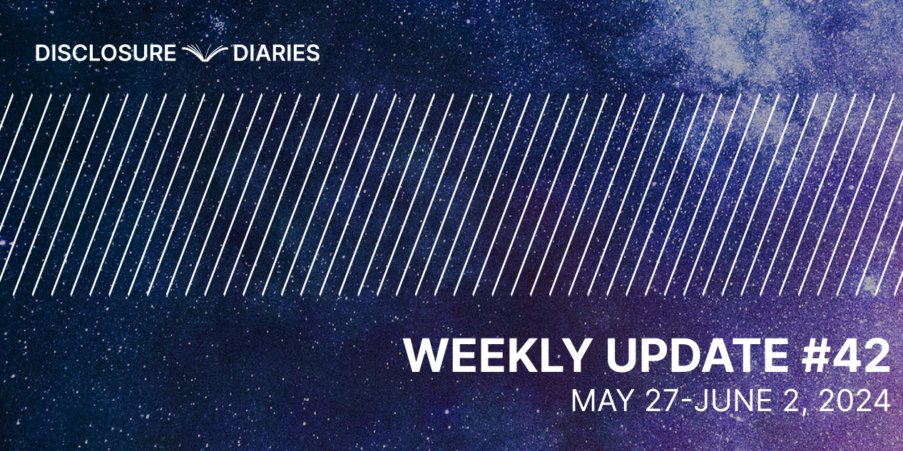 Disclosure Diaries Update #42