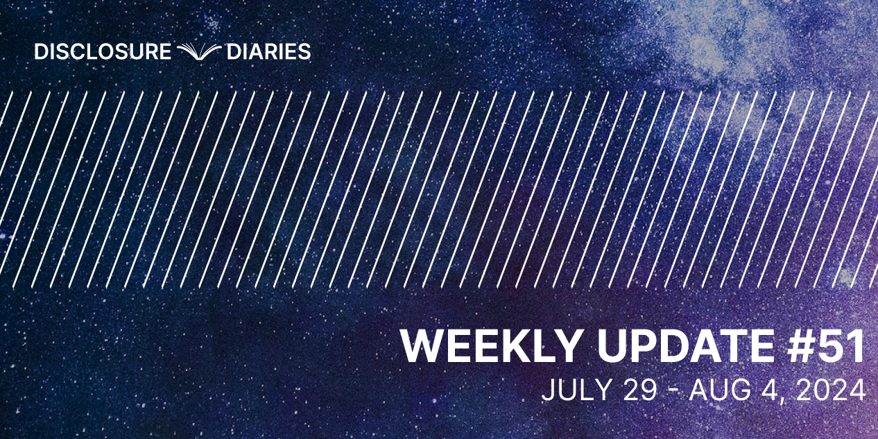 Disclosure Diaries Update #51