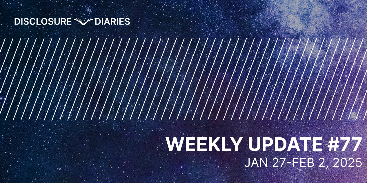 Disclosure Diaries Update #77